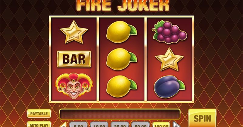 Play in Fire Joker Slot Online from Play'n GO for free now | www.cmit.cc