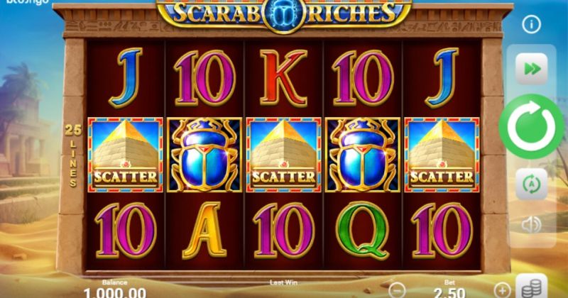 Play in Scarab Riches slot online from Booongo for free now | www.cmit.cc